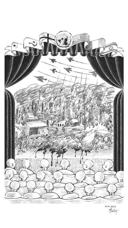 [.!.]
Kierkegaard’a “Dünya nasıl sona erecek dersiniz?” diye sordular.
"Bir gün" dedi.
"Tiyatronun perde arkasında yangın çıktı.
Palyaço gelip salondakileri uyardı.
Oysa izleyiciler bunun bir şaka olduğunu düşünüp alkış tuttu.