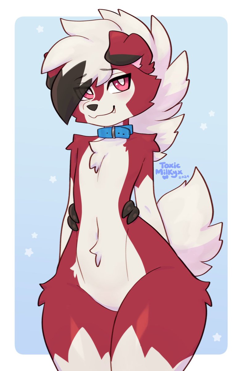 femboy lycanroc (maybe a new oc?)~