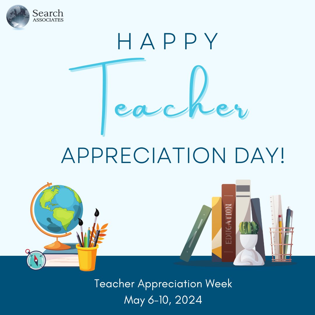 Happy Teacher Appreciation Day to all the incredible educators shaping minds worldwide! 🌍 Thank you for inspiring the next generation of leaders! 📚 Comment 'TEACH' to show support &tag a teacher!🍎 #TeacherAppreciationDay #TeacherAppreciationWeek #ThankATeacher #WorldTeachers
