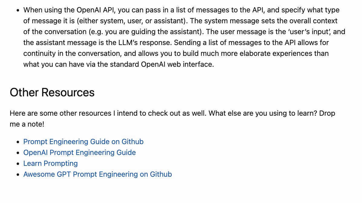 Here are my notes from the Prompt Engineering Course by @AndrewYNg and @isafulf on Coursera. Fantastic resource and a small time investment. Encourage others to check it out. mattstockton.com/2024/05/07/pro…