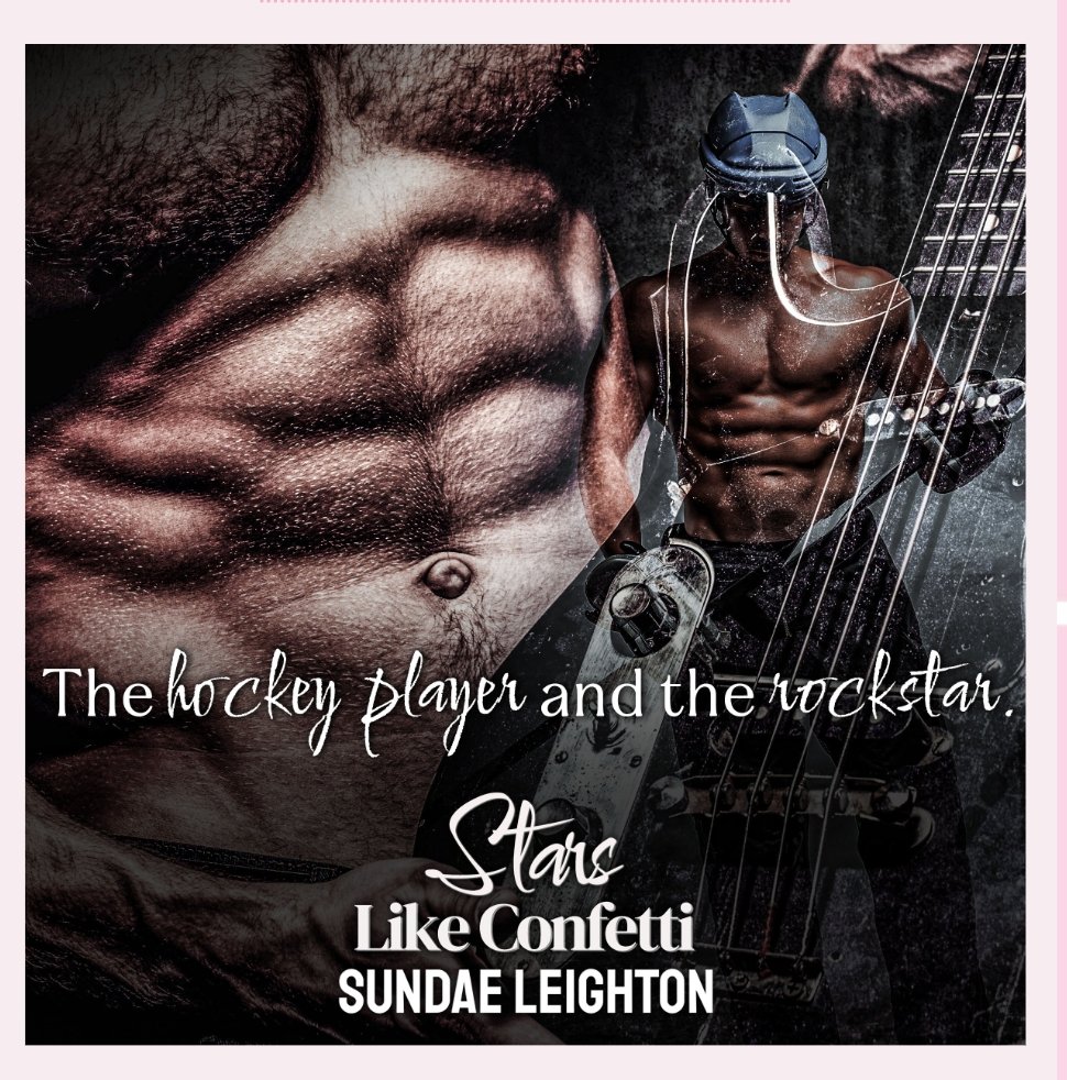 Stars like Confetti by @authorsundae_l is coming May 27th!

#Preorder: geni.us/slcevents

#MMRomance #Rockstar #Hockey #FriendstoLovers #HurtComfort @Chaotic_Creativ