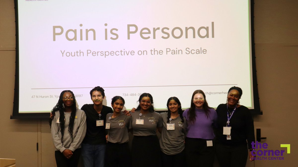 Our Youth Leadership Council capped off the @Adolescent_Hlth's 10th Annual Conference on Adolescent Health with their research presentation on the youth's perspective on the Pain Scale‼️ 

#CornerHealthCenter #AHI2024