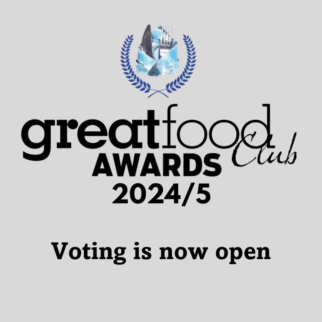 Votes are coming in thick and fast in the Great Food Club Awards 2024/25. If you haven't yet, please vote here. greatfoodclub.co.uk/awards-24-25