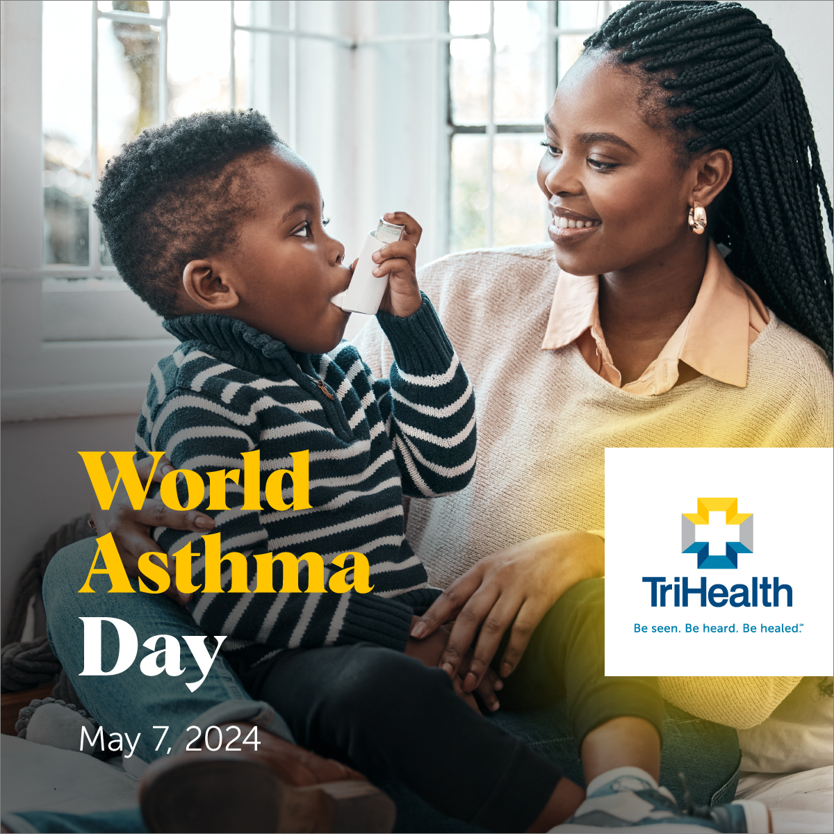 Today is World Asthma Day! Asthma is very common in the US, with over 27 million people affected by it - including over 4.5 million children, making it a leading chronic illness amongst kids. Looking to address asthma? Contact a TriHealth pediatrician! bit.ly/3MDzsmb