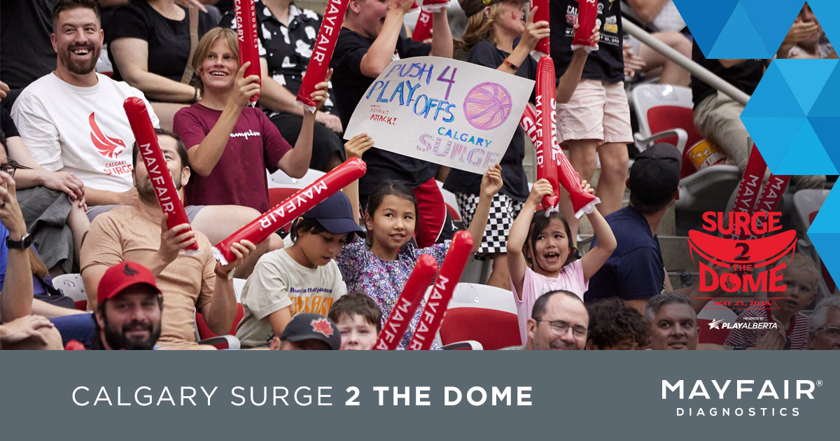 We are counting down to the @calgarysurge home opener tip off! Join us as we cheer on our partner, the Calgary Surge, at the Scotiabank Saddledome on May 21 at 7 p.m. For tickets information visit Surge 2 The Dome (calgarysurge.ca) We look forward to seeing you there!