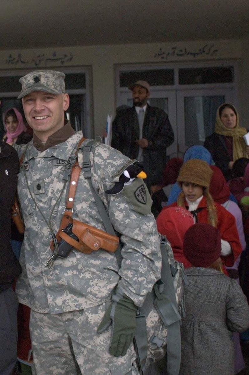 Throwback Tuesday.  At a school for orphans in Afghanistan during the ISAF mission 

Photo does not infer DoD endorsement