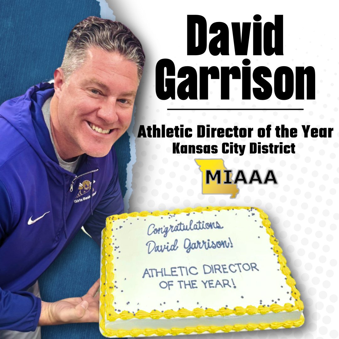 Congrats to David Garrison from @NorthtownNews for being named MIAAA Athletic Director of the Year for the Kansas City region! Mr. Garrison’s leadership and commitment to excellence make him a true role model for his peers as well as students. Well done, @NKCHS_AD! #NKCChampion