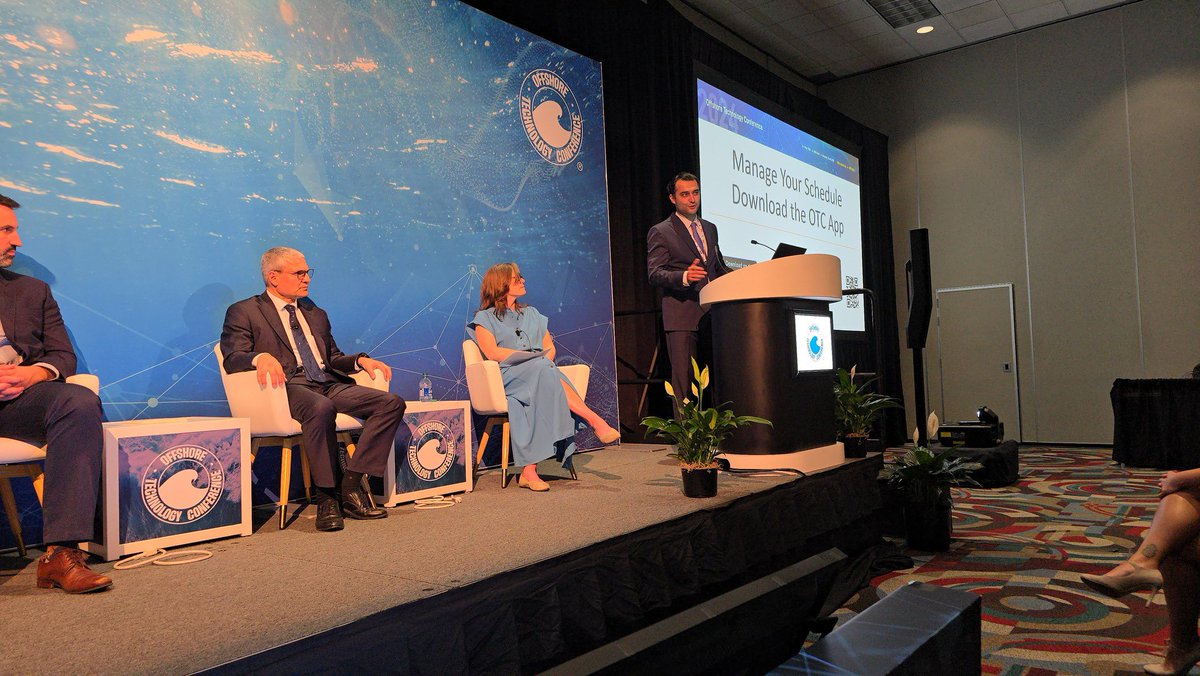 Today, Natig Bakhishov, Executive Director of USACC, spoke at #OTC2024 in Houston. Highlights: U.S. & Azerbaijan have a longstanding energy partnership with potential for sustainable solutions and American tech has shaped Azerbaijan's energy sector since the 20th century.