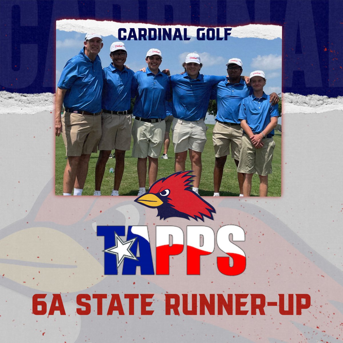 Congratulations to our boys golf team for finishing as TAPPS 6A State Runner-Up!! What a great season!!! @JP2Golf