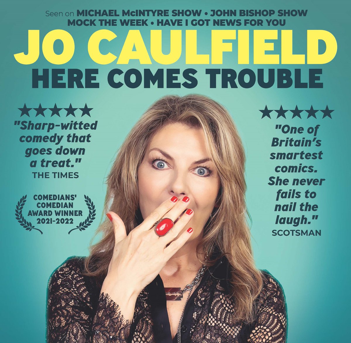 COMPETITION TIME!

WIN 2 TICKETS
@Jo_Caulfield 
@Ketteringarts 18.05

Jo’s moving but also funny memoir about her sister Annie was published in Aug '23, with all proceeds being donated to Macmillan Cancer Support

To WIN, tell us – what is the title of Jo’s book?

Respond below