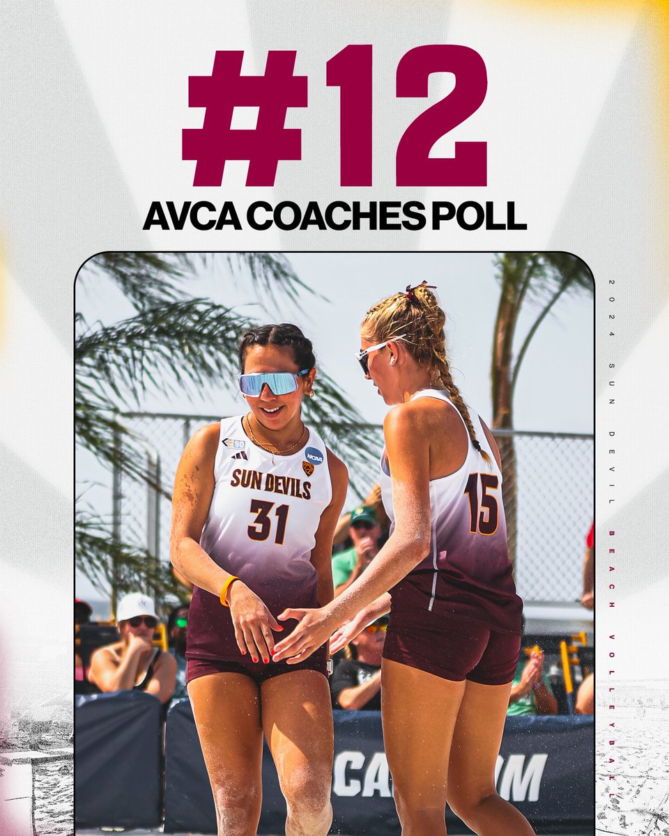 We finish the season ranked No. 12 🔱 For the first time in team history, we were ranked for the entire season! 👏 #SandDevils /// #ForksUp