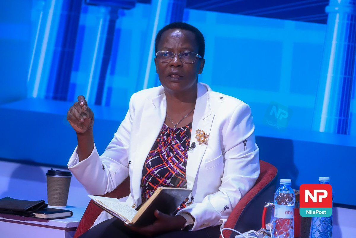 Hon Betty Nambooze: Shops may have 15 people renting them, but when authorities see that the shop is worth UGX 100 million, they don't understand that it has over 15 to 20 people.

#NBSUpdates #NBSBarometer