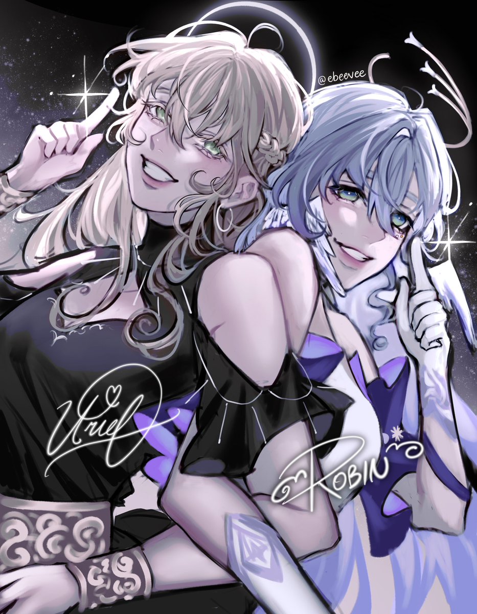 angel duo🪽 #ORV #전독시 #전지적독자시점 #HonkaiStarRail #Robin