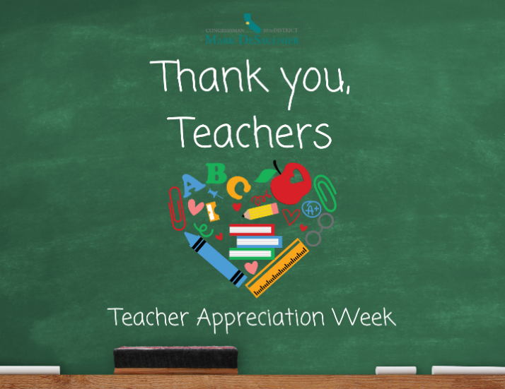 Teachers make a lasting impact on our communities and help children pursue their dreams. During #TeacherAppreciationWeek, I want to thank educators in CA-10 & across the country & restate my commitment on @EdWorkforceDems to supporting them in and out the classroom.