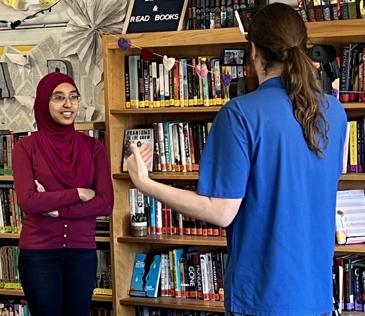 Thanks to Patrick from <a href="/News_8/">News 8 WROC</a> for interviewing <a href="/MrsPorterReads/">MrsPorterReads</a> and students Raihana &amp; Vivian from Dake Jr. HS about their project for the Launching Youth Leaders Action Conference! 

<a href="/MSingletonTV/">Mikhaela Singleton</a>