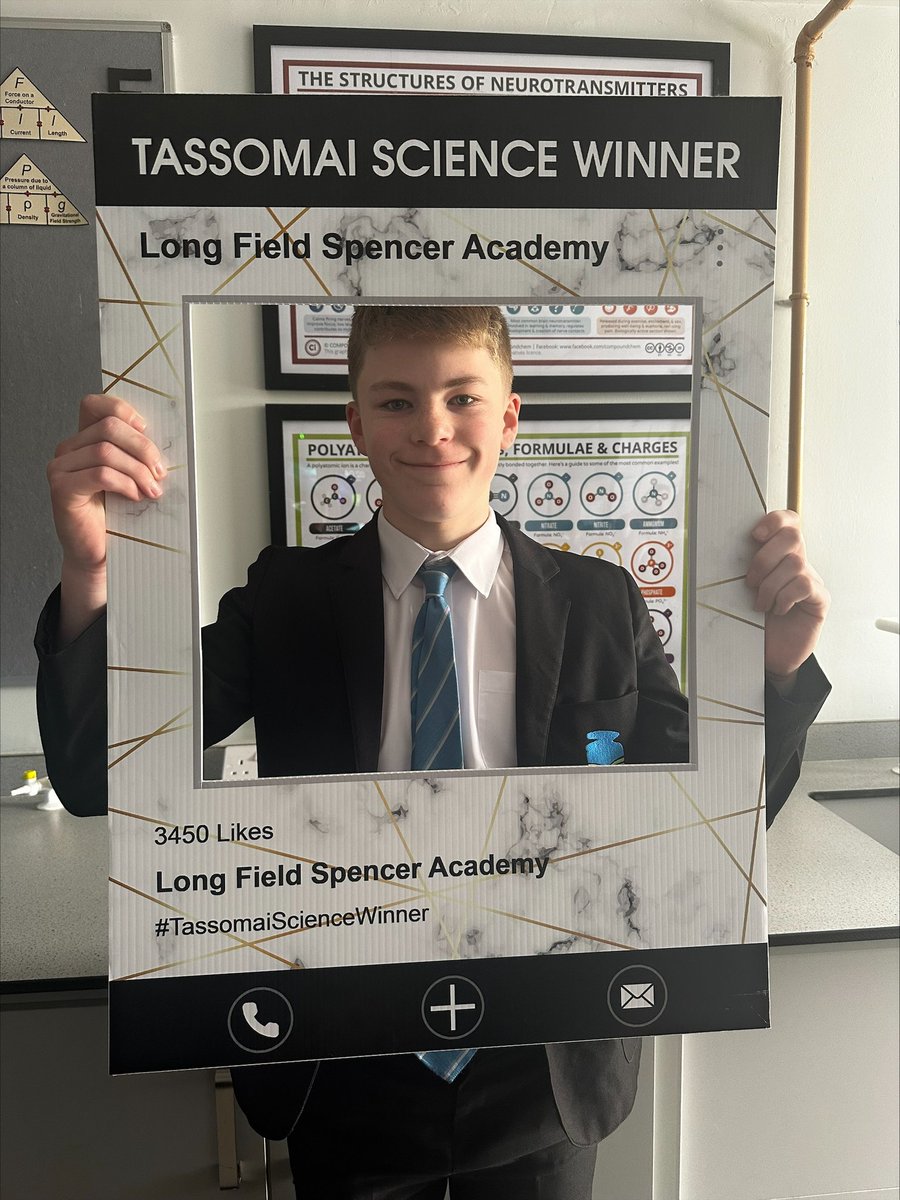 *SCIENCE* Last week’s top scorers in Science for Tassomai were Chloe A and Sam K, well done both! @satrust_ @meltontimes @Tassomai @MurrayTassomai