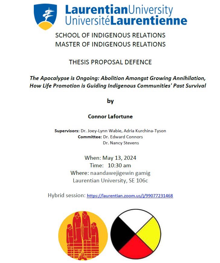 School of Indigenous Relations tweet media