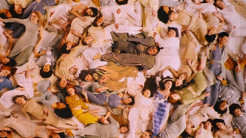 GAGAXBTS's tweet photo. The performance from Ukraine is really a piece of art. It's beautiful.

#Eurovision #Eurovision2024 https://t.co/cPIAmznec1