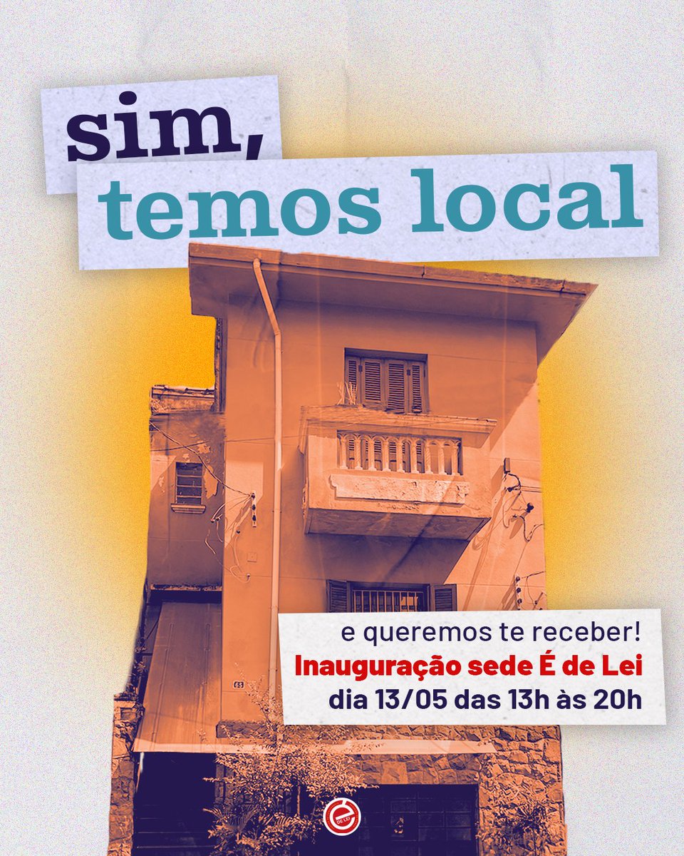 Centro de Convivência É de Lei tweet media