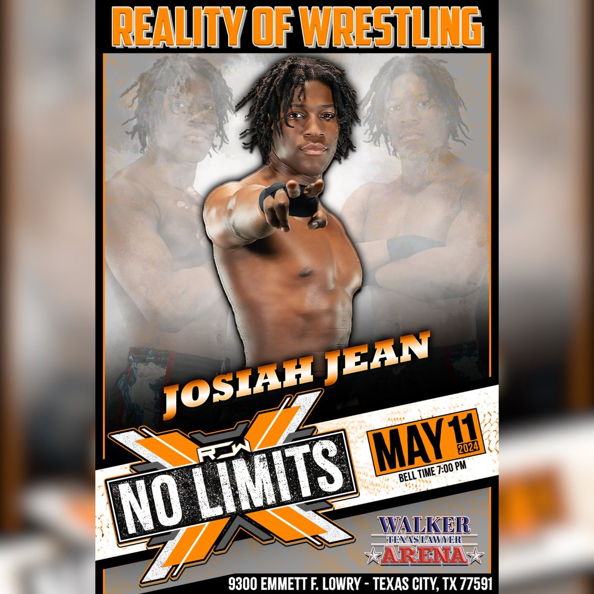 🚀 HAPPY BIRTHDAY ROCKET 🚀 Today is @ItsJeanRock birthday so come celebrate with him at #NoLimits this Saturday on May 11th in Texas City, Tx at the Walker Texas Lawyer Arena! LOCATION: 9300 Emmett F Lowry Expressway Texas City, TX 77591 PICK YOUR SEATS: 🎫…