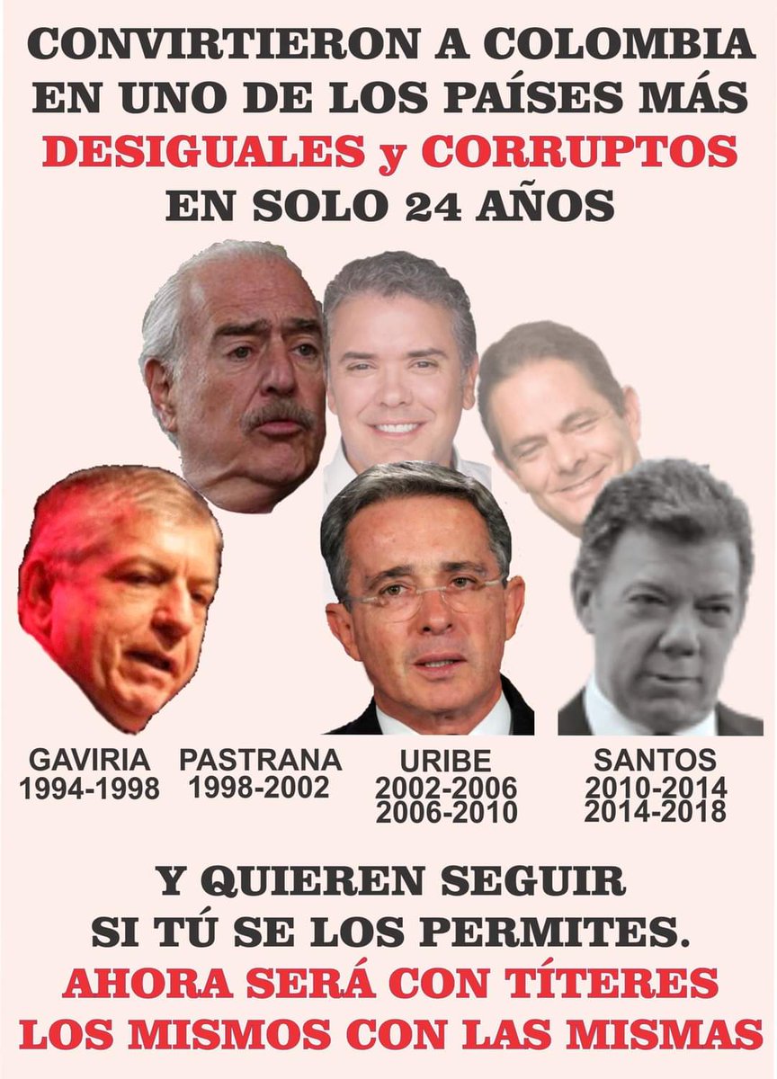 @CeDemocratico El partido delincuencial más grande de Colombia #SiALasReformas