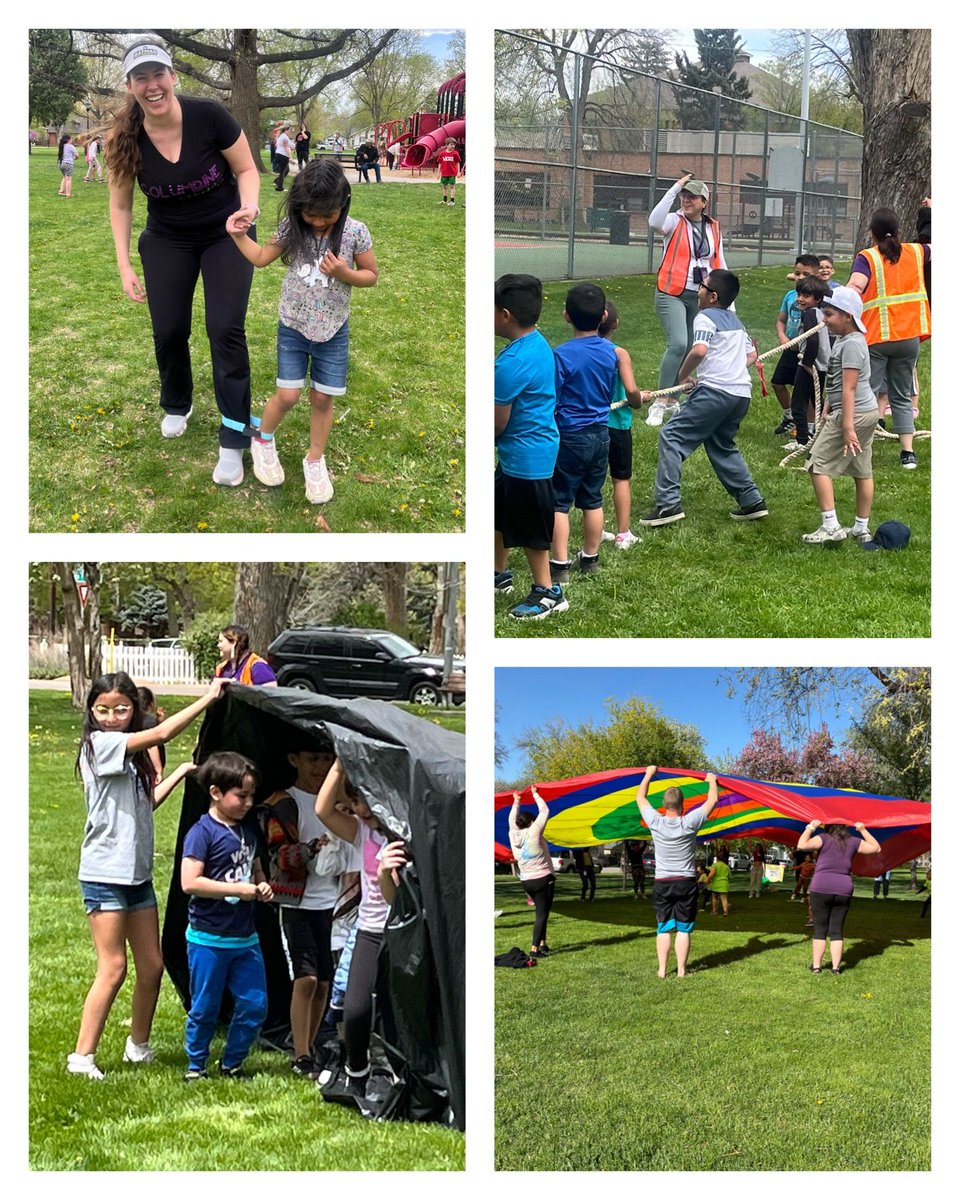 Columbine had the best time at field day! Our amazing 5th graders & lots of volunteers led game stations for the whole school! @KarlaAllenbach #SkylineCommunityStrong #StVrainStorm @SVPriorityPrgms