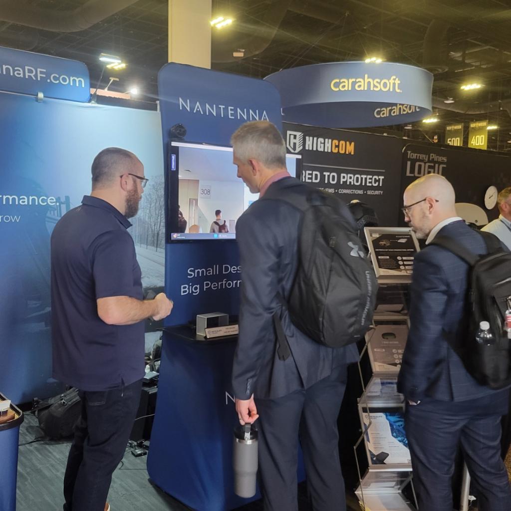 Live from the Exhibit floor of #SOFWeek2024 at the Tampa Convention Center, Reticulate Micro CEO Joshua Cryer fielded questions while showing our #VAST video streaming solution with our strategic tactical #satcom #antenna partner, @NanTenna. Come by and learn more about…
