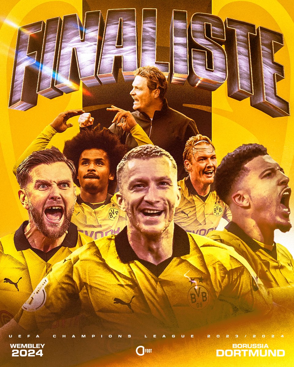 🚨 OFFICIEL ! 𝗗𝗢𝗥𝗧𝗠𝗨𝗡𝗗 𝗦𝗘 𝗤𝗨𝗔𝗟𝗜𝗙𝗜𝗘 𝗣𝗢𝗨𝗥 𝗟𝗔 𝗙𝗜𝗡𝗔𝗟𝗘 𝗗𝗘 𝗟𝗔 𝗟𝗜𝗚𝗨𝗘 𝗗𝗘𝗦 𝗖𝗛𝗔𝗠𝗣𝗜𝗢𝗡𝗦 ! 💛🖤

Incroyable performance du club de la Ruhr qui réalise pourtant sa plus mauvaise saison en championnat depuis 10 ans en étant 𝟱𝗲̀𝗺𝗲 𝗱𝗲