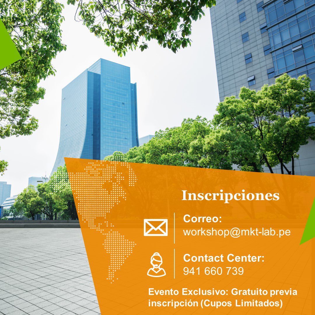 mkt_lab's tweet photo. PwC y MKT LAB desarrollarán el WORKSHOP
“7 Tendencias Globales en la Transformación del Sector Educación”, 
MARTES 21 DE MAYO
Dirigido a: Rectores, Presidentes Fundadores, CEO, Vicepresidentes
Inscripciones
Correo: workshop@mkt-lab.pe
Contact Center: 941 660 739
Evento Exclusivo https://t.co/lQxcNhc15H