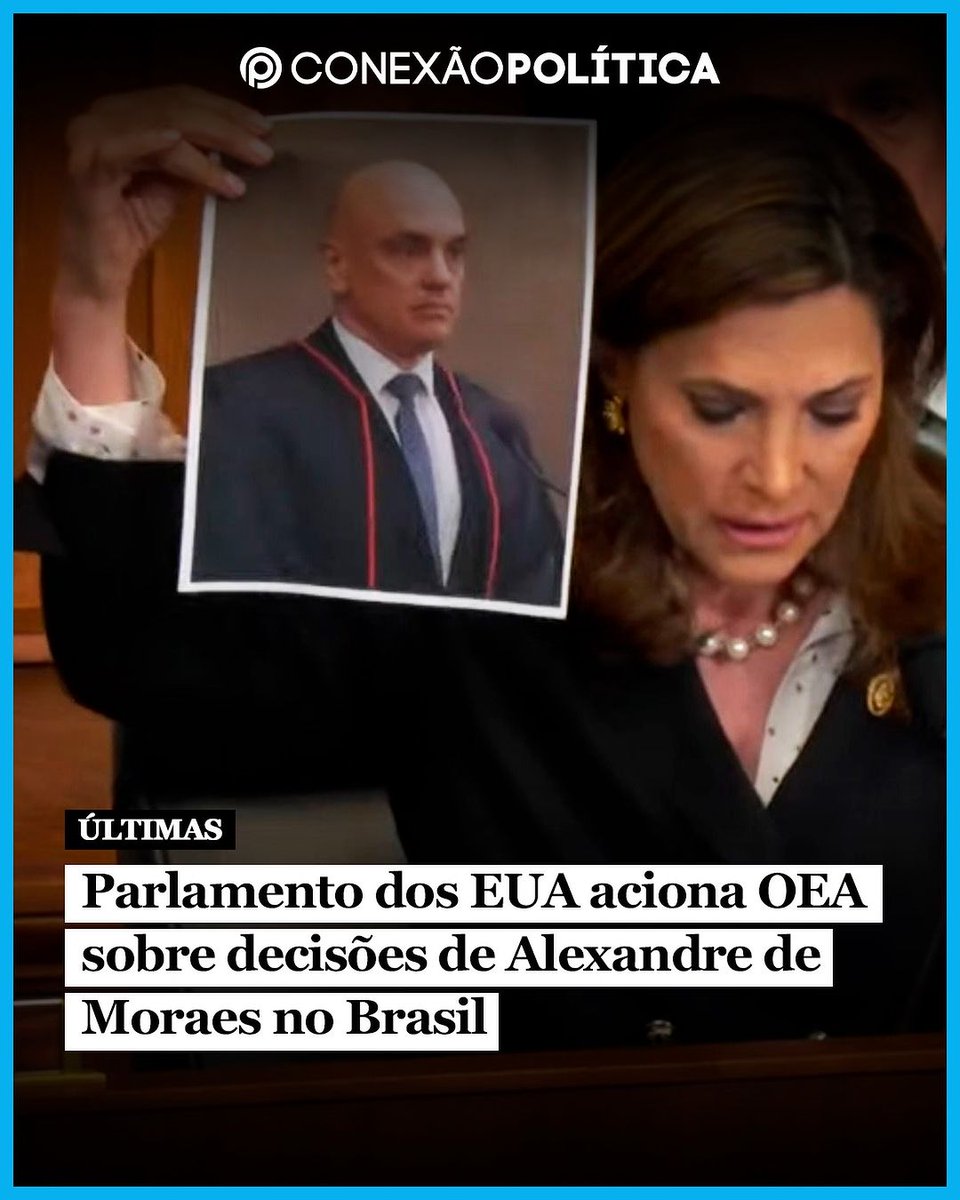 A Câmara dos E.U.A.🇺🇸 encaminhou à OEA um DOCUMENTO de informações sobre DENÚNCIAS de “censura”, “ABUSOS de autoridade” e “VIOLAÇÕES em massa📌 da LIBERDADE de EXPRESSÃO ” no Brasil.🇧🇷

O documento foi assinado p/ apresentação.

Juntando c/ a B💣MBA de Hugo CARVAJAL em BREVE.

😎