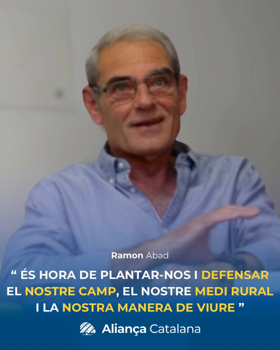 Per ALIANÇA CATALANA, el MÓN RURAL és prioritari: ▶️ Augmentarem la sobirania alimentària catalana. ▶️ Fomentarem que els grans centres de distribució comprin als nostres productors. ▶️ Crearem Zones Econòmiques Especials amb una fiscalitat baixa. 👉 orriols2024.cat/programa/mon-r…