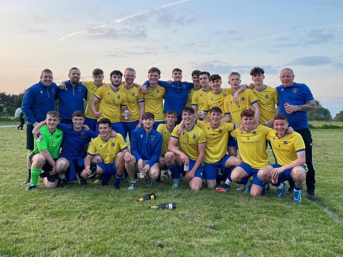 A massive congratulations to Ashton Athletic’s U21’s who have tonight won their North West Under 21’s Development league with a 5-2 victory away at Ormskirk. A fantastic achievement by the players and management. The future’s bright 💛💙