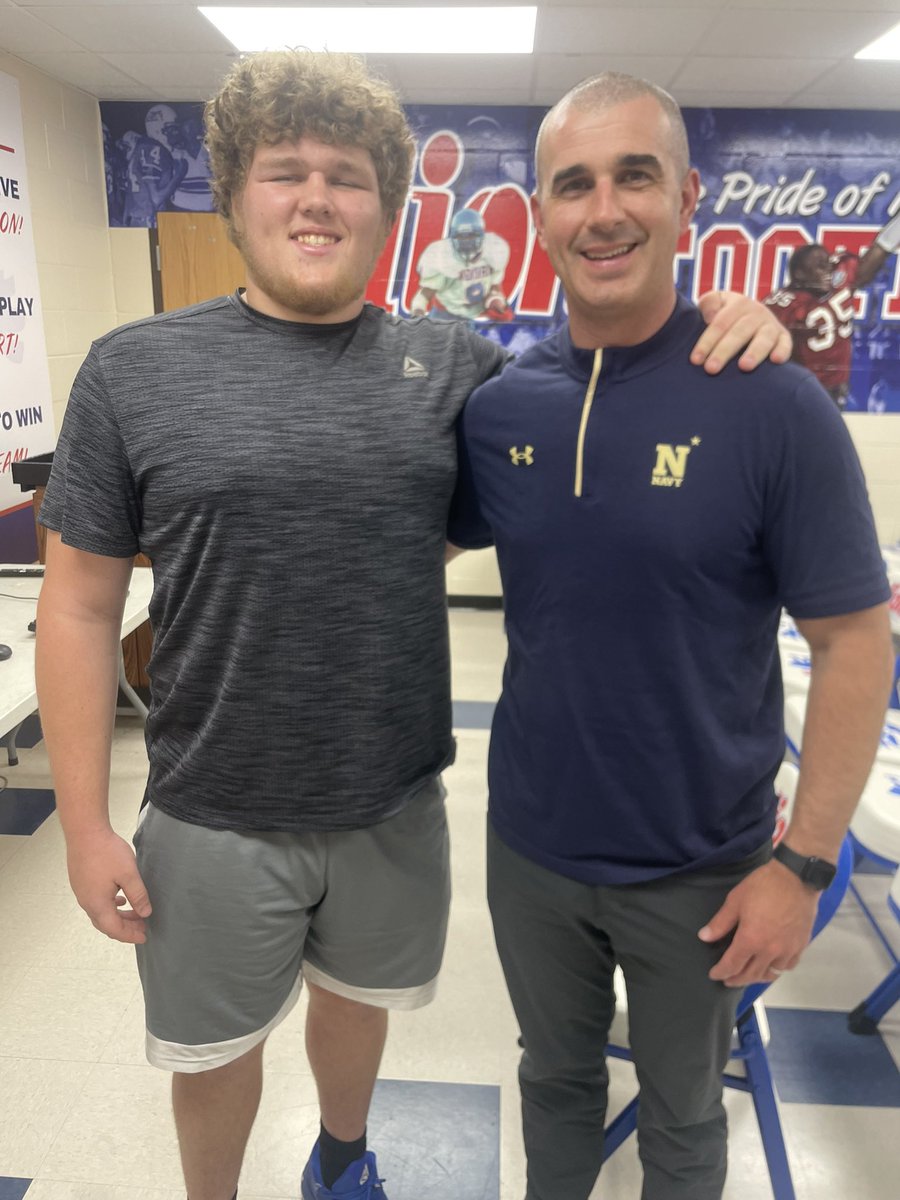 #AGTG After a great conversation with @NavyCoachYo I'm Thankful&Grateful to be offered a full ride  to further my education and football journey with @Jay_Guillermo57  & @NavyFB! 
#GoNavy
#1Lion
#TMRollsDeep
#C4Family
@CoachGBryant 
@JRRStark 
@CoachBMorris35 
@JRConrad64
