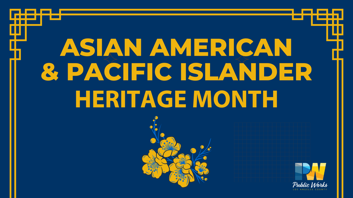 🌸May marks Asian American and Pacific Islander Heritage Month! Celebrate these communities' vibrant culture, incredible history and enduring contributions with @CountyOfLA ➡️ lacounty.gov/2024/05/03/aap…. #AAPIHeritageMonth