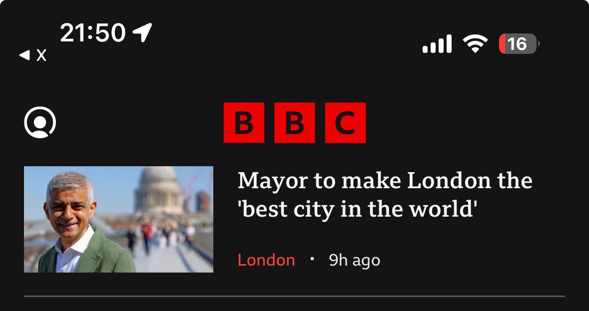 Can you imagine a BBC headline saying “Prime Minister to make UK the ‘best country in the world’”?