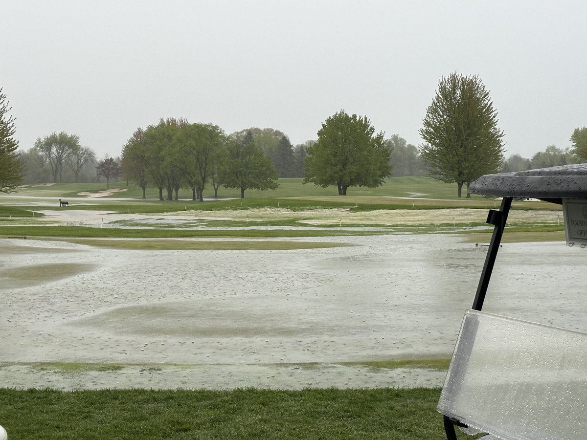Something tells me we’re not going to finish U.S. Open qualifying today at North Shore CC in Mequon.