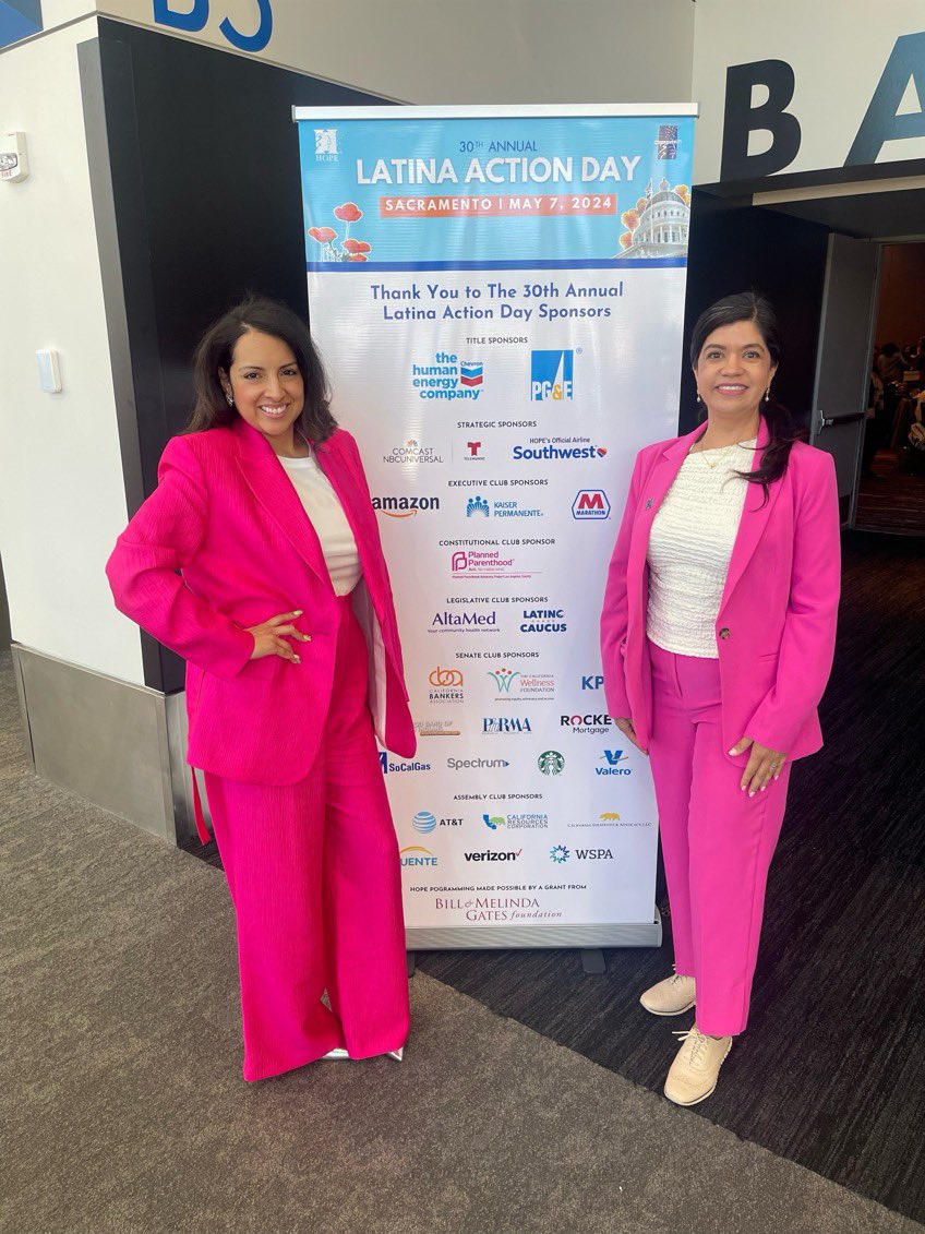 HOPE #LatinaActionDay! We are advocating and fighting for representation, economic and educational parity, and healthcare access and equity. #latinasrepresent #pinkadvocates