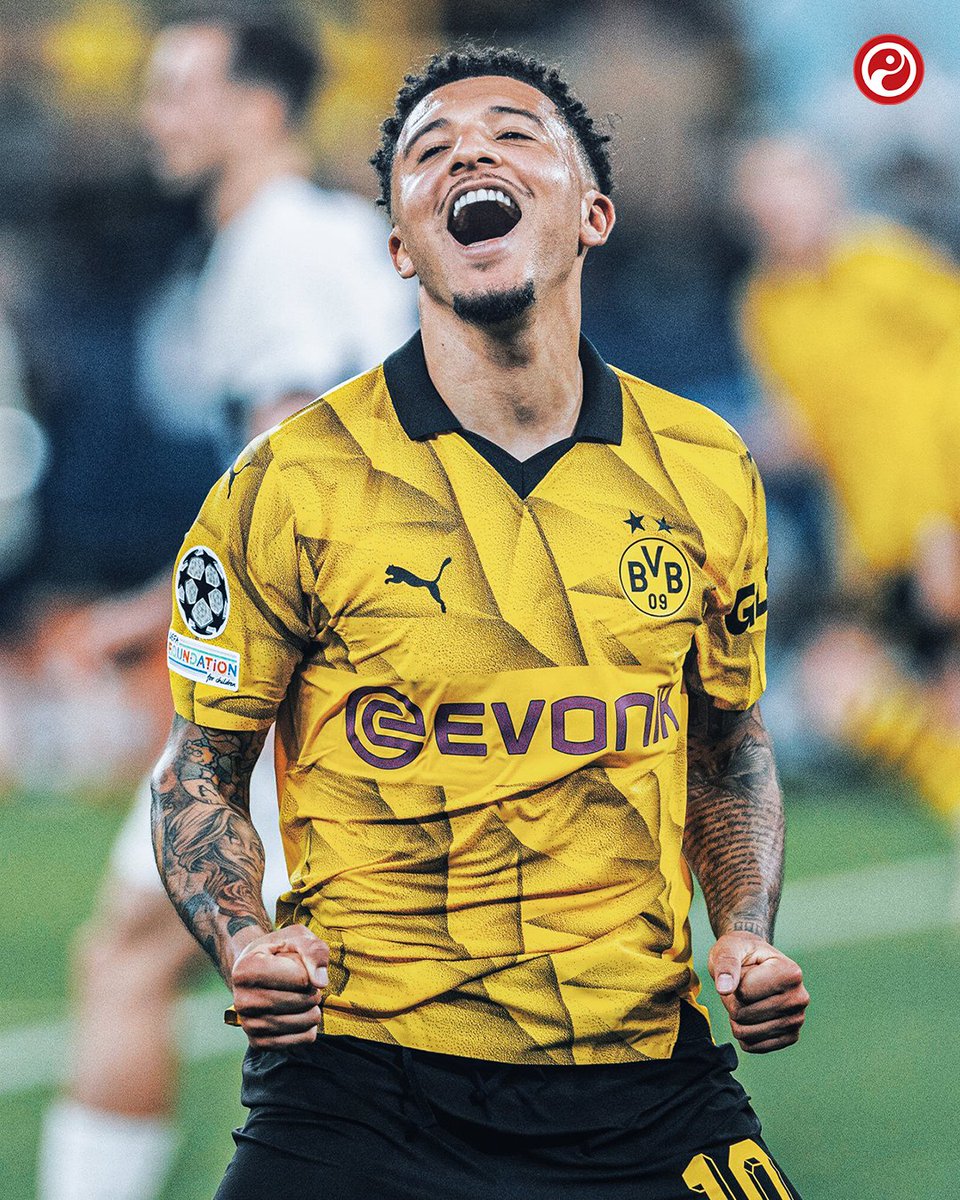 Jadon Sancho has reached as many Champions League finals as Manchester United have won Champions League games this season (1). 😏