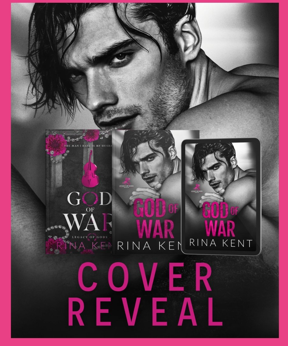 The #CoverandBlurbReveal for God of War is here! Are you ready for the final installment of the Legacy of Gods series by @AuthorRina?

#Preorder: geni.us/gowevents

#MarriageofConvenience #BroodyHero #SunshineHeroine #ForcedProximity #Amnesia #PraiseKink @Chaotic_Creativ