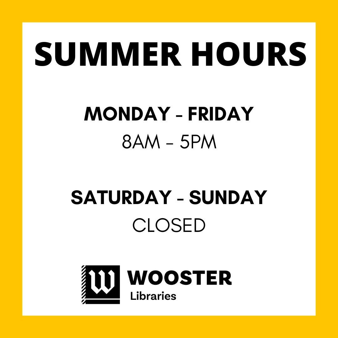The College of Wooster Libraries tweet media