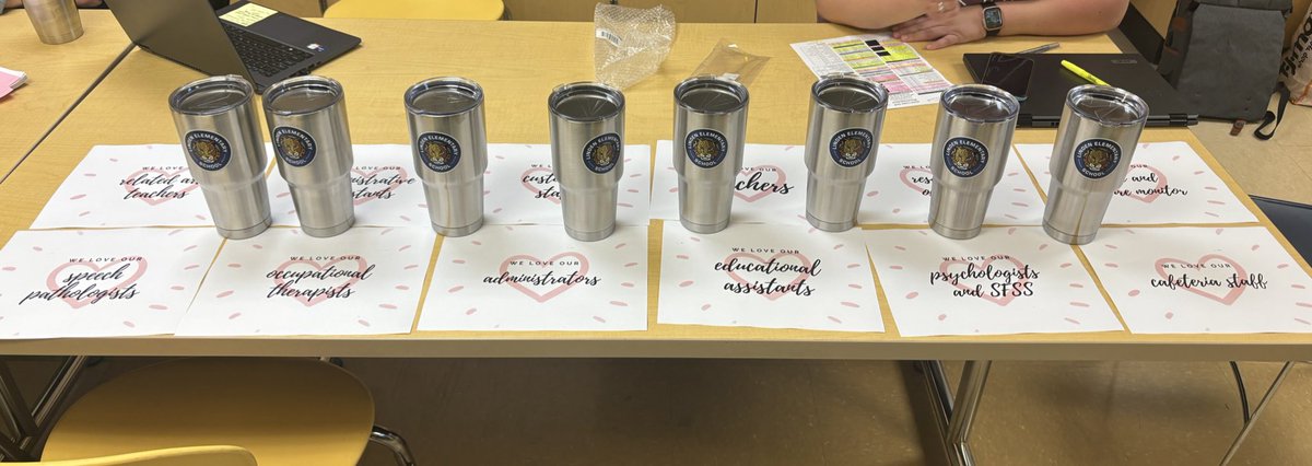 Miss Pellock ♡ (@misspellock) on Twitter photo Starting Teacher Appreciation Week off strong with some tumblers and refreshments! 🥤☕️ Way to go, PTO!💙 Starting Teacher Appreciation Week off strong with some tumblers and refreshments! 🥤☕️ Way to go, PTO!💙