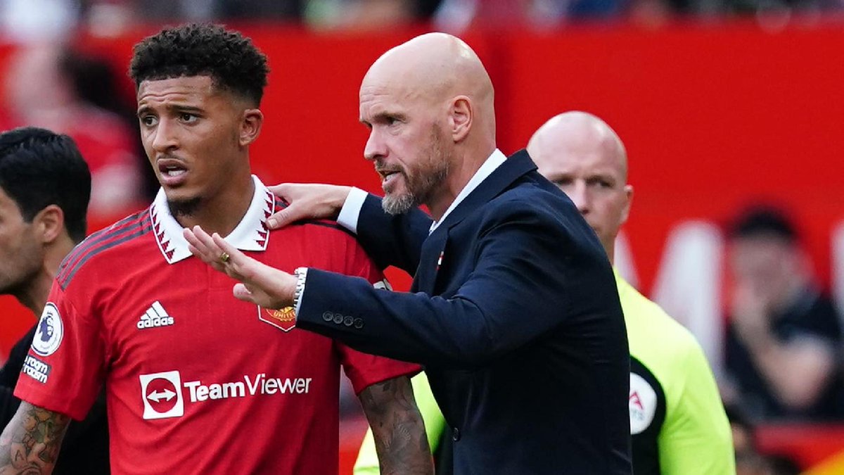 Jadon Sancho, Manchester United'ın Crystal Palace'a 4-0'lık yenilgisinden sadece 24 saat sonra Şampiyonlar Ligi’nde finale yükseldi. 🫣