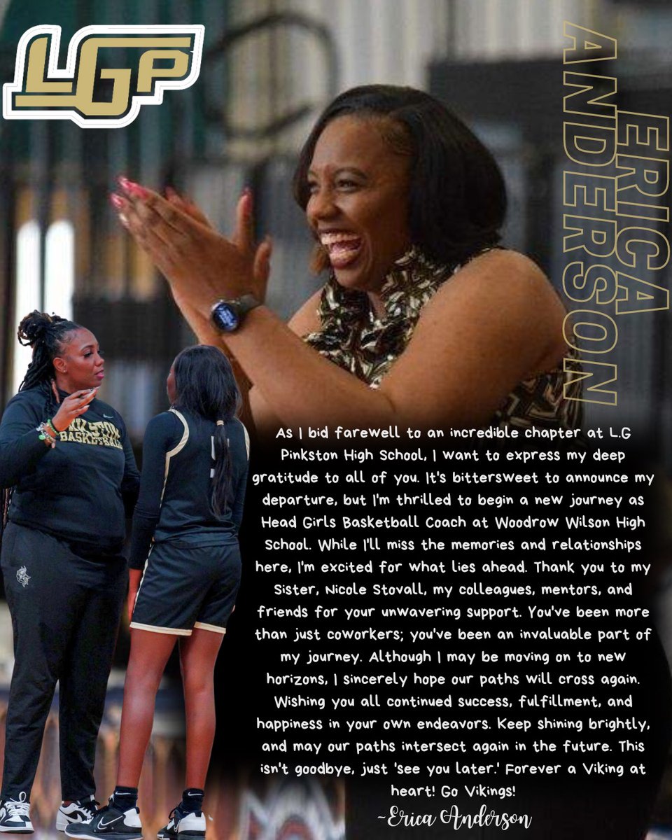 CoachEHenry23's tweet photo. @woodrow_sports thank you for the new opportunity to build a winning culture and mindset! @PinkstonGBB I'll miss you tremendously! #AndersonOut โ๐พโฅ๏ธ๐ค๐ค https://t.co/KRjHIy3F1k