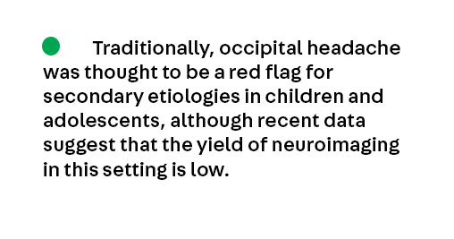 Key Point 5 from the article #Headache in Children and Adolescents by Dr. Serena L. Orr (@SerenaLOrr) from the April Headache issue, which is available to all at bit.ly/3UcOEKe. #Neurology #NeuroTwitter #MedEd