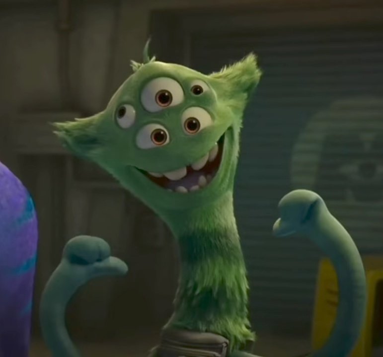 I fucking can't with his Smile... He's so adorable and Joyful.... *Suffers because they can't hug him* #MonstersAtWork #lovehim