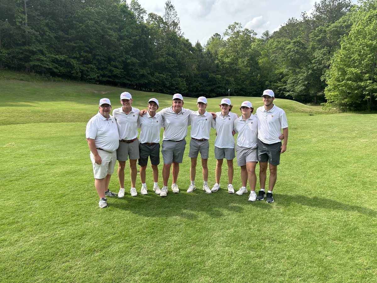 In the 2nd playoff hole of the State Sectionals and the 20th hole of the day the Wolves advance to the GHSA AAAAAA State Tournament!  Go Wolves!! ⁦<a href="/WolvesGameday/">RomeWolvesGameday</a>⁩ ⁦<a href="/oneromehigh/">Rome High School</a>⁩ ⁦<a href="/romenewstribune/">Rome News Tribune</a>⁩