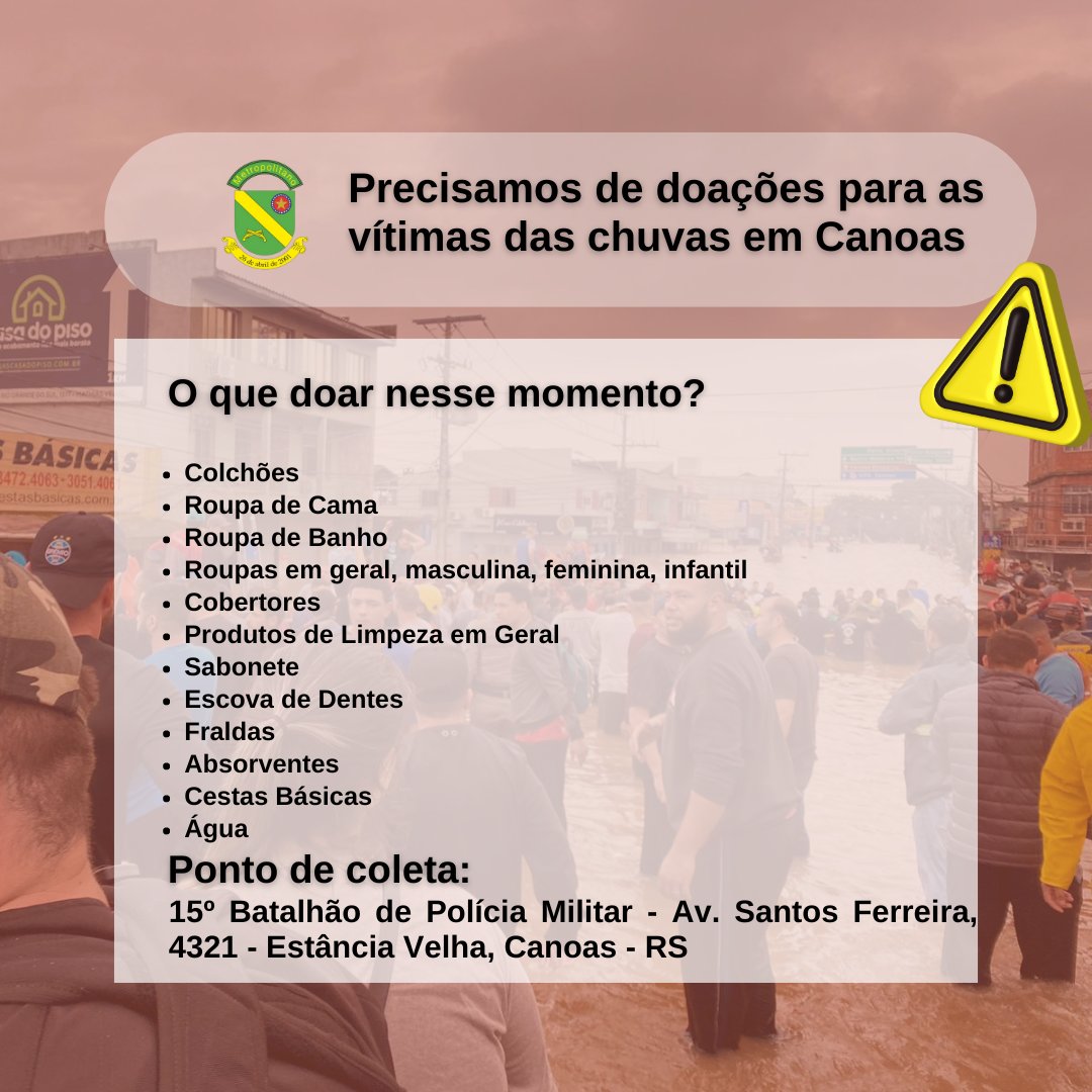 Brigada Militar _ Comando Metropolitano (CPM) (@bmmetropolitano) on Twitter photo 