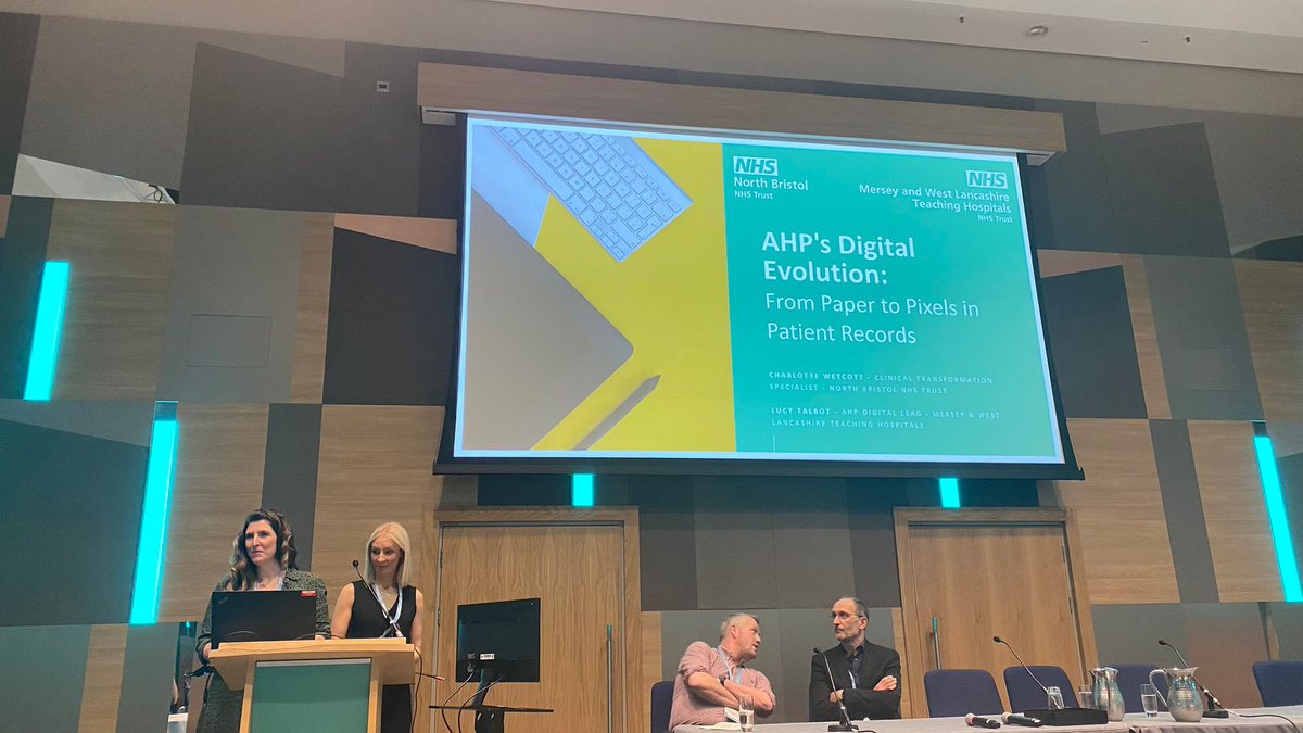Enjoyed my time at System C UserCon presenting the fantastic journey the AHP’s at NBT have undertaken digitising their documentation alongside the fabulous Lucy Talbot from MWL <a href="/lucyjtalbot/">Lucy Talbot</a> <a href="/system_c/">System C</a> <a href="/NbtAhps/">NBT_AHPs</a> <a href="/NorthBristolNHS/">North Bristol NHS Trust</a> <a href="/PhysioNbt/">North Bristol NHS Trust Physiotherapy</a> <a href="/nbt_dietitians/">NBT Dietitians</a> <a href="/physiokat1/">Kat Binns</a> @JaxdDavis