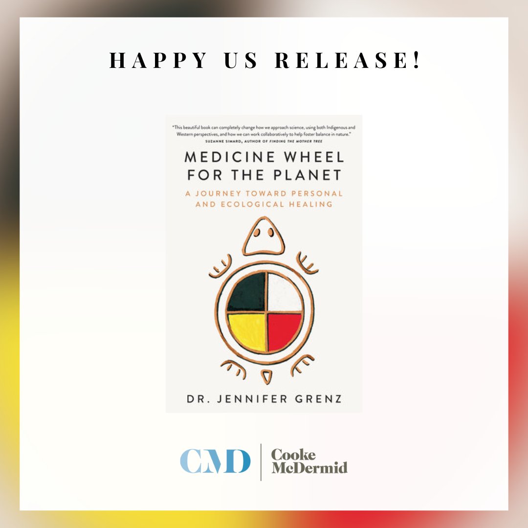 Happy US publication day to Dr. Jennifer Grenz's national bestseller, MEDICINE WHEEL FOR THE PLANET: A Journey toward Personal and Ecological Healing, out today from University of Minnesota Press! bit.ly/3QBO5IL