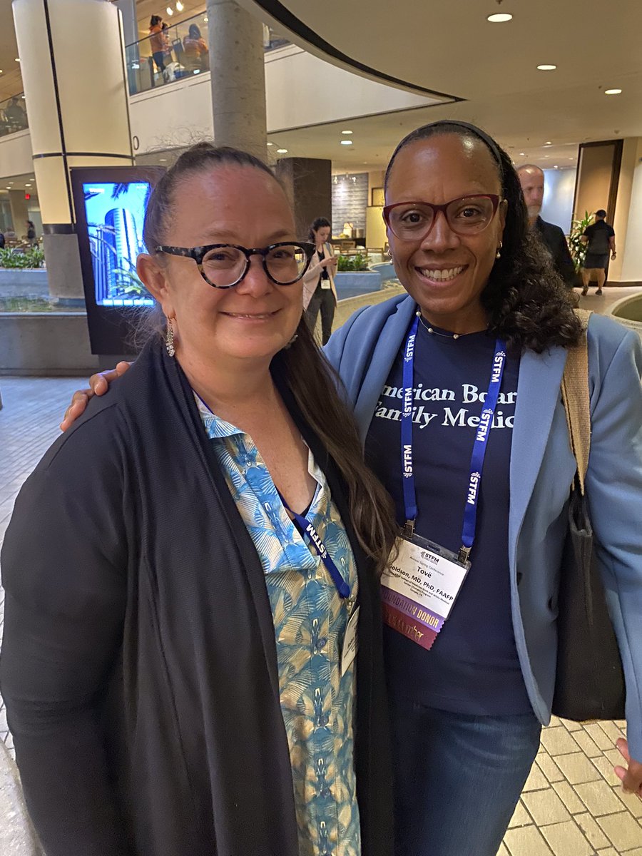 TGoldsonMDPhD's tweet photo. Having a wonderful time learning and connecting with peers at #AN24 #STFM #familymedicine https://t.co/Szhlz1Nbv0